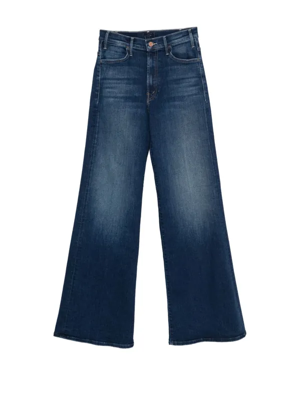 The Hustler Roller Sneak Denim Jeans - Mother
