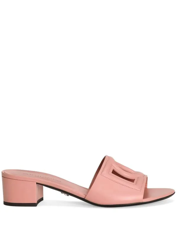 Dna White 40mm Sandals - Dolce & Gabbana