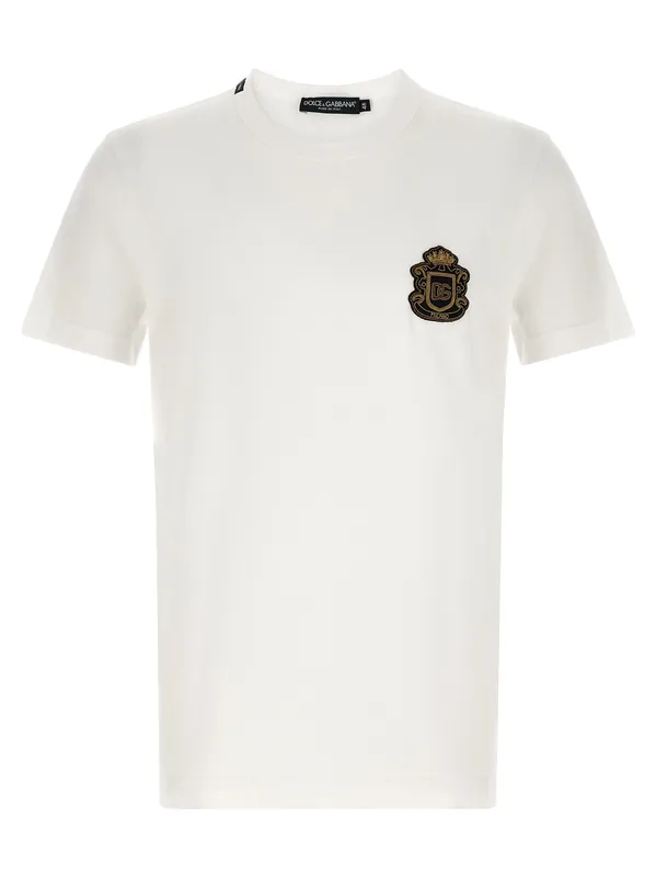 Heraldic Patch T-Shirt White