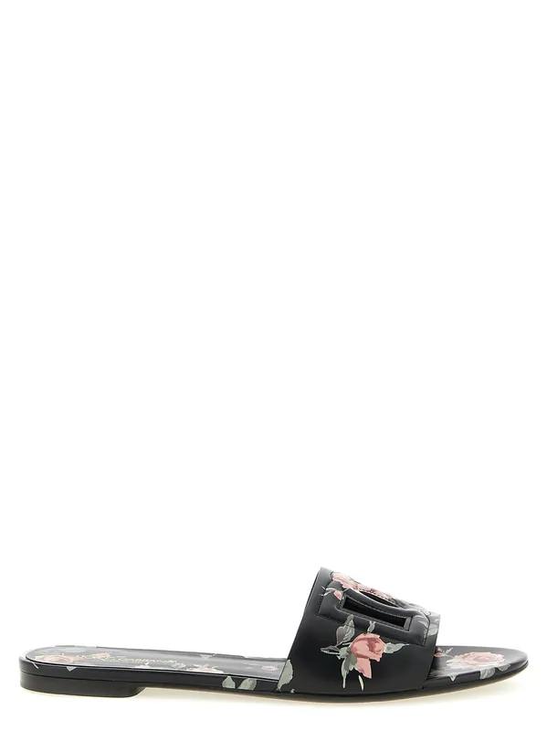 Bianca Sandals Black - Dolce & Gabbana