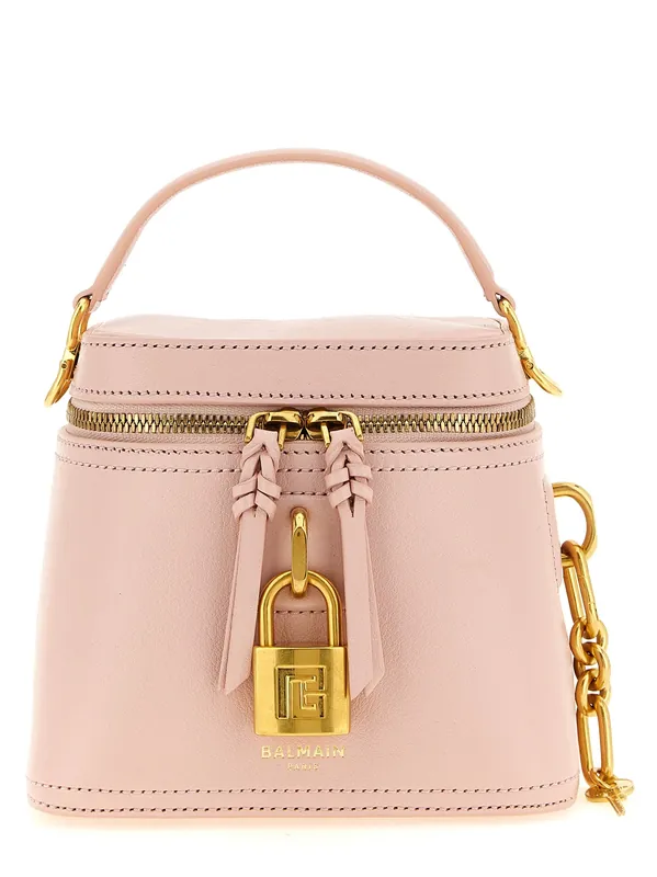 Pulse Vanity Hand Bags Pink - Balmain