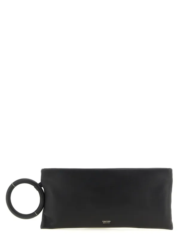 Nappa Leather Clutch Black - Tom Ford