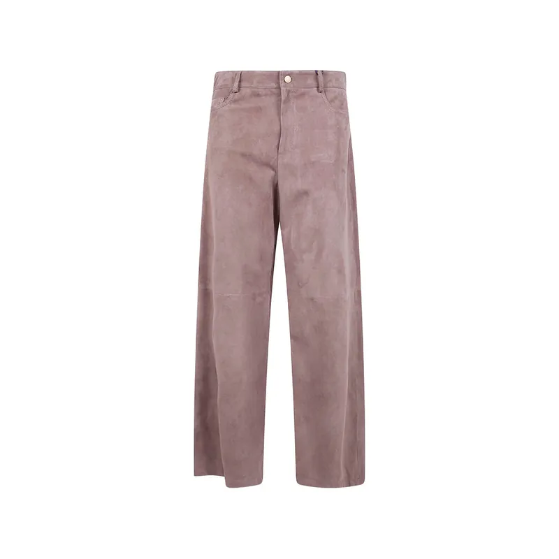 Leather Pants Brown - 'S Max Mara