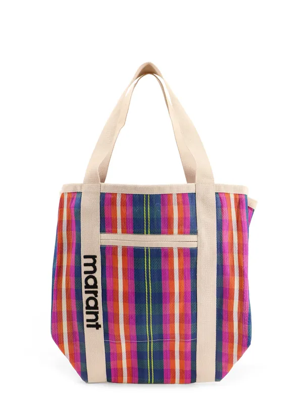 Darwen Nylon Shoulder Bag With Striped Pattern - Isabel Marant