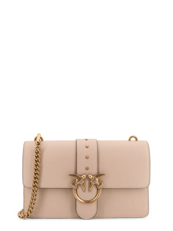 Love One Leather Crossbody Bag - Pinko