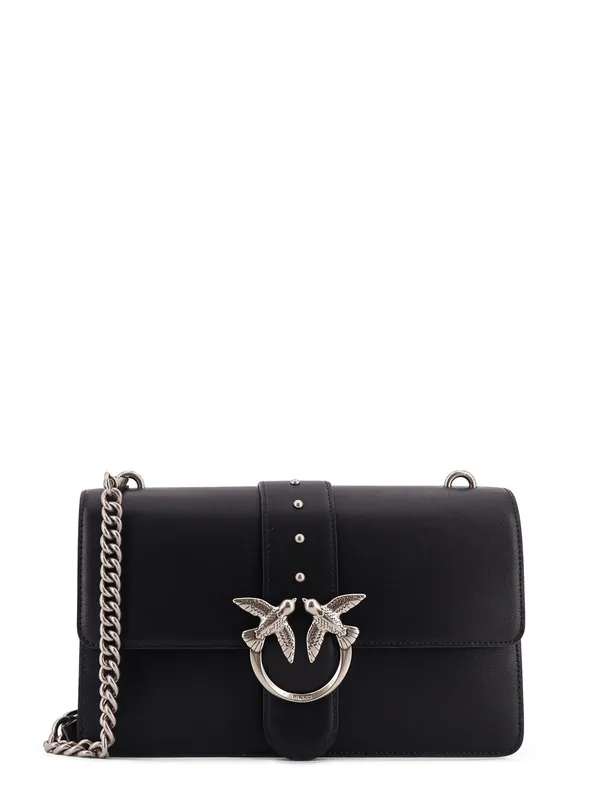 Love One Leather Crossbody Bag - Pinko