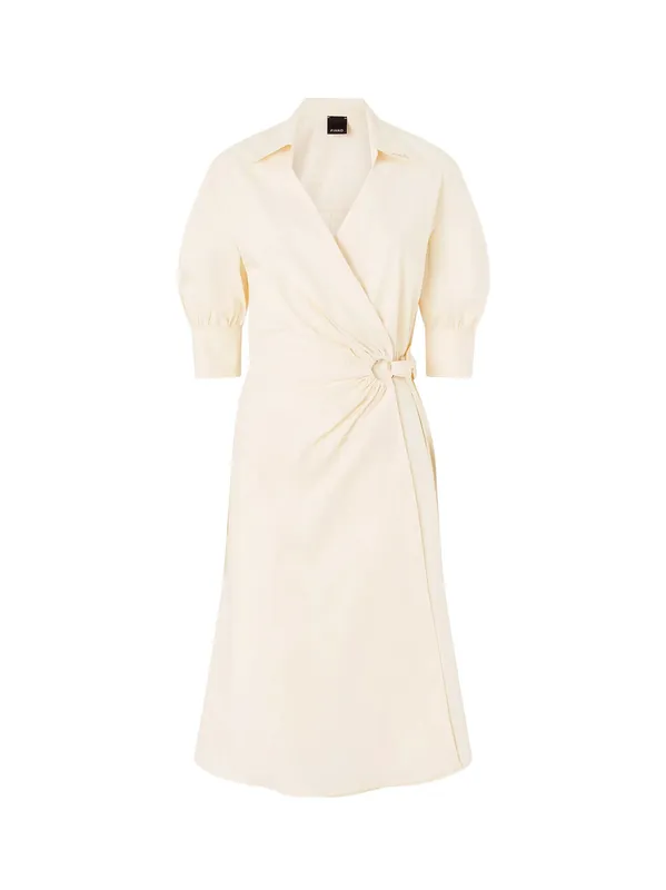 Aline Strech Cotton Dress - Pinko