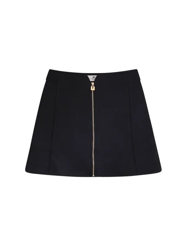 Daily Mini Skirt With Zip - Elisabetta Franchi