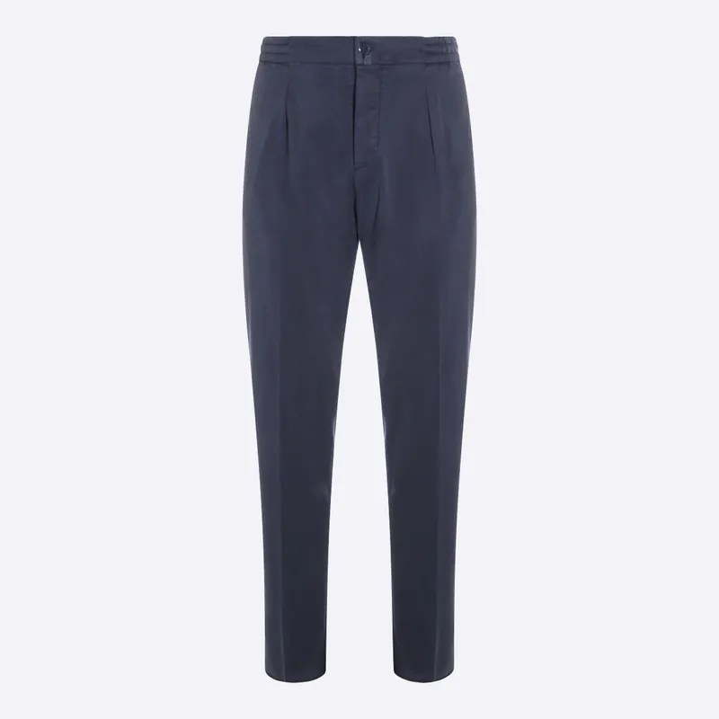 Trousers Light Blue - Kiton