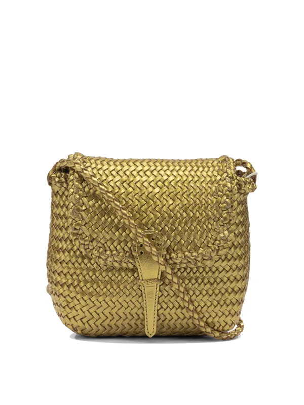 Mini City Bag Crossbody Bags Gold - Dragon Diffusion
