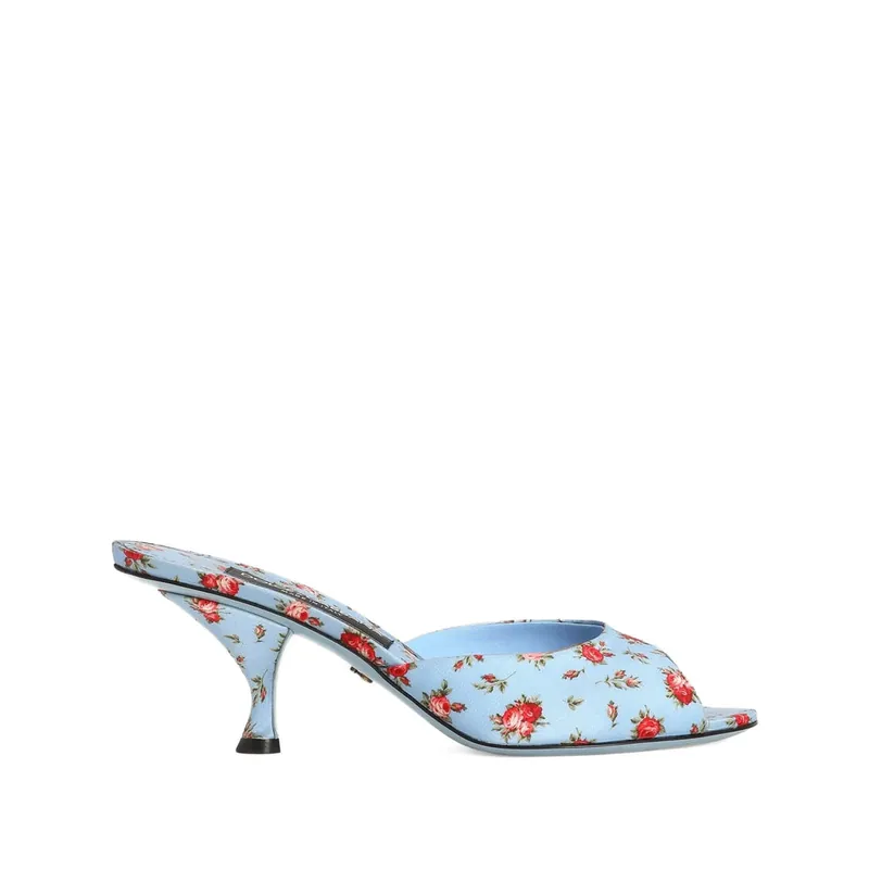 Shoes Blue, Red - Dolce & Gabbana