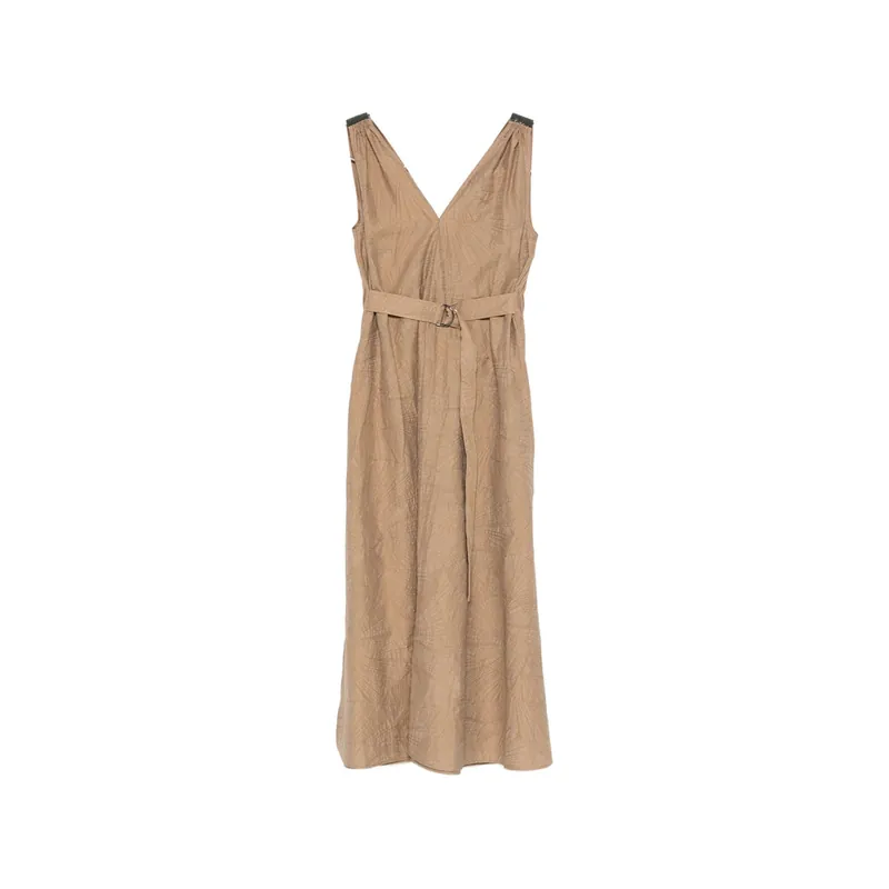 Dresses Brown - Brunello Cucinelli