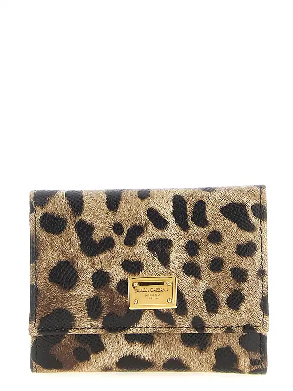 French Flap Wallet Wallets And Card Holders Multicolor - Dolce & Gabbana