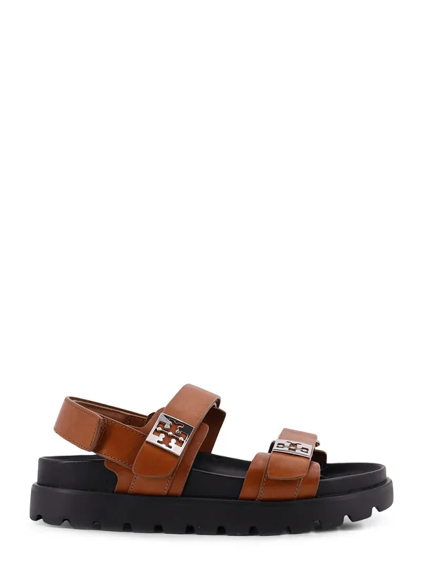 Mellow Low Leather Sandals - Tory Burch