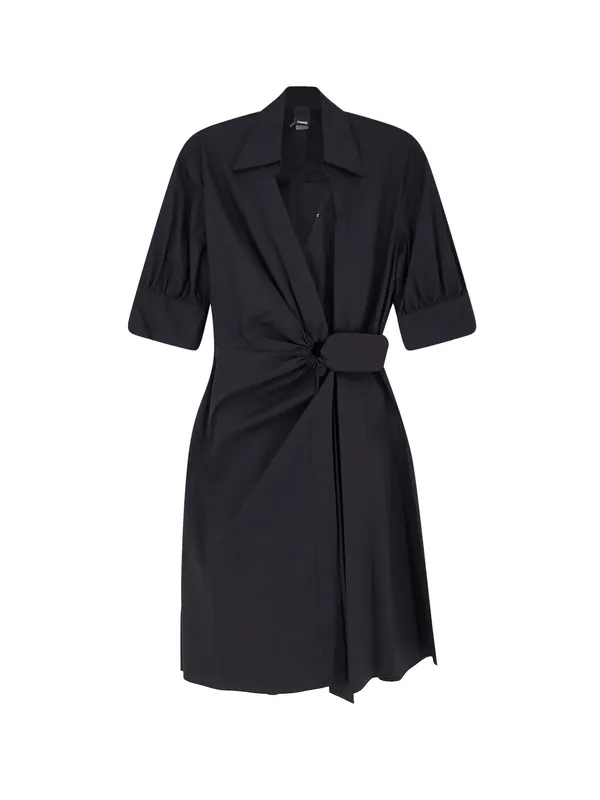 Aline Stretch Cotton Dress - Pinko