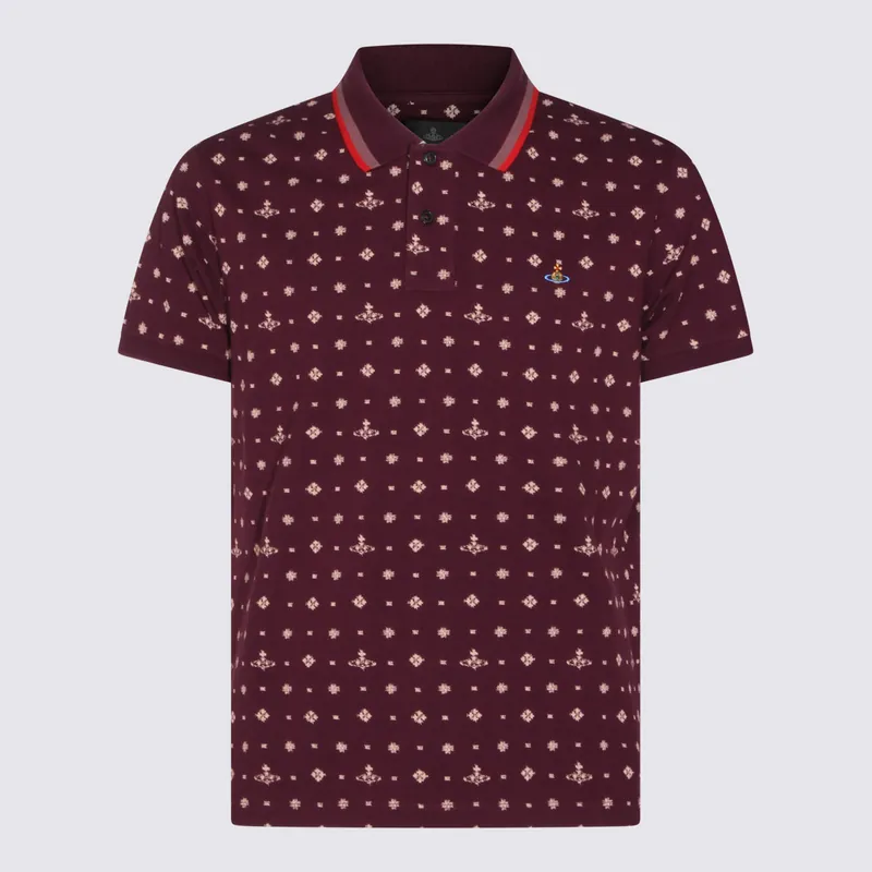 T-Shirts And Polos Burgundy