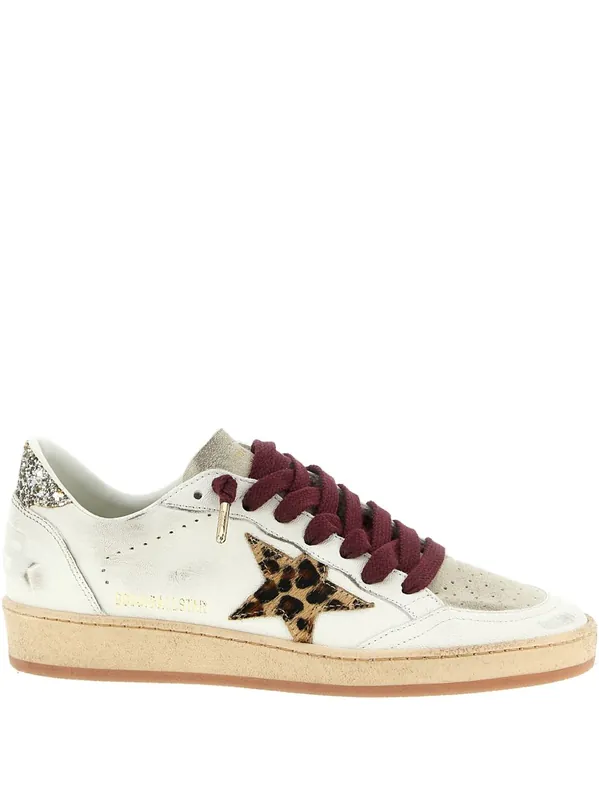 Ball Star Leather Sneakers - Golden Goose