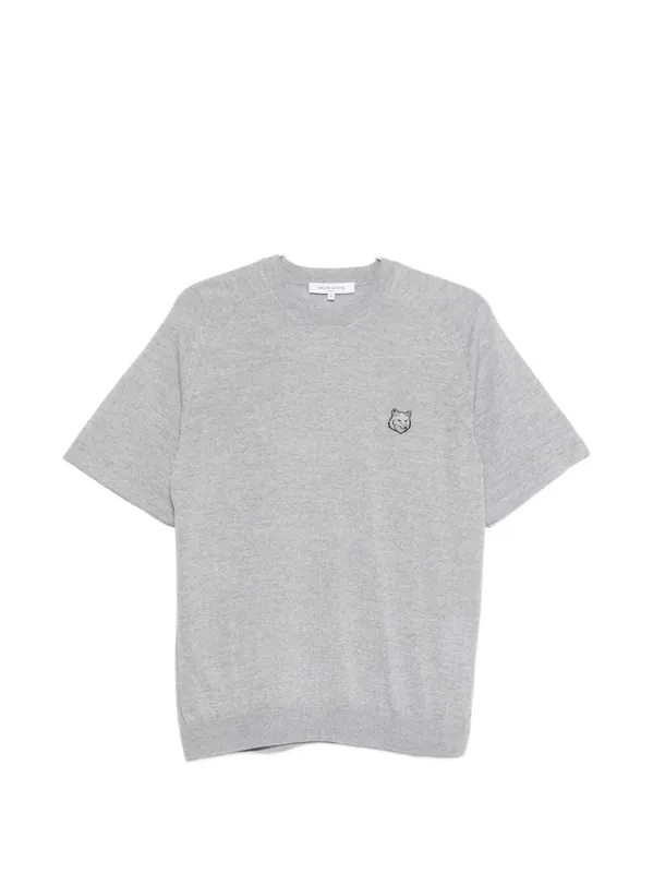 Fox Head Wool Jumper - Maison Kitsuné