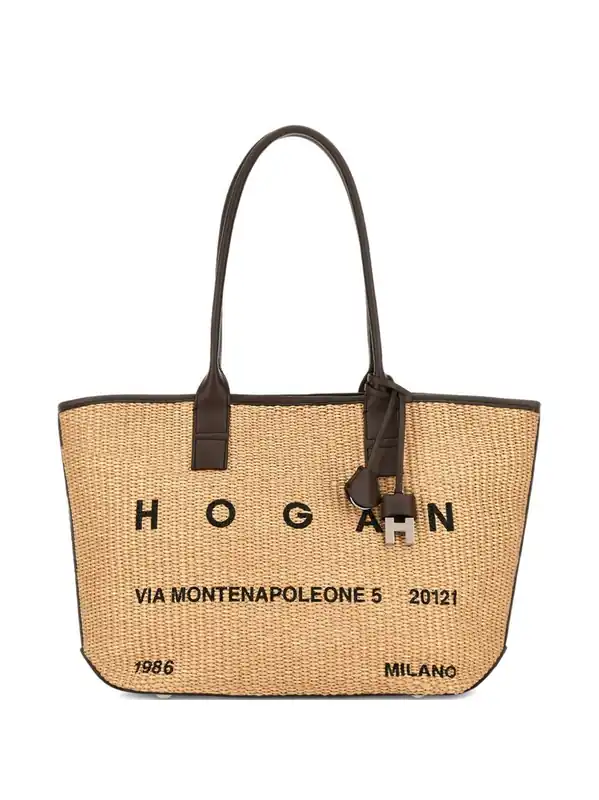 Small Rafia Tote - Hogan