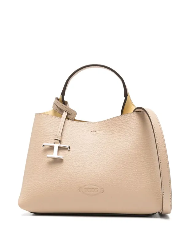 Leather Micro Tote Bag - Tod's