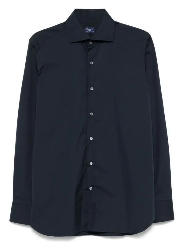 Cotton Shirt - Finamore 1925 Napoli
