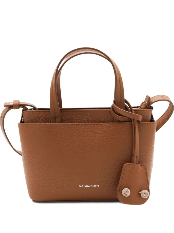 Leahter Tote Bag - Fabiana Filippi