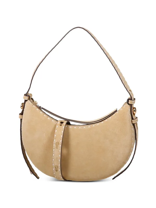 Romy Half Moon Leather Shoulder Bag - Tory Burch