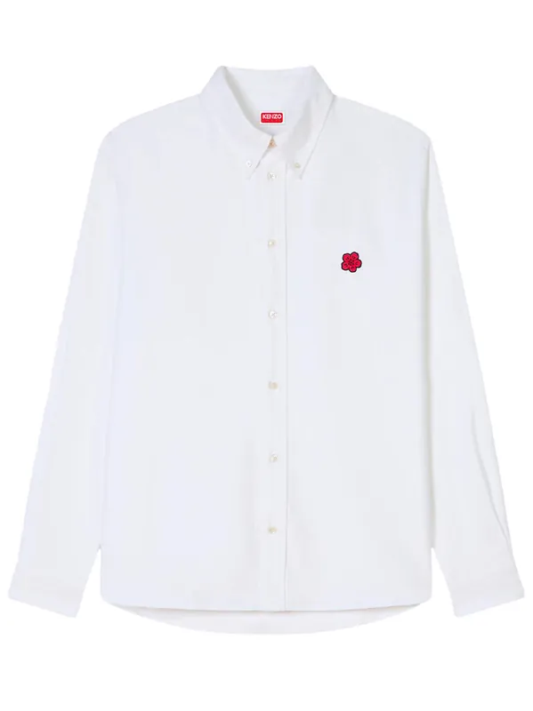 Boke Flower Crest Casual Shirt - Kenzo