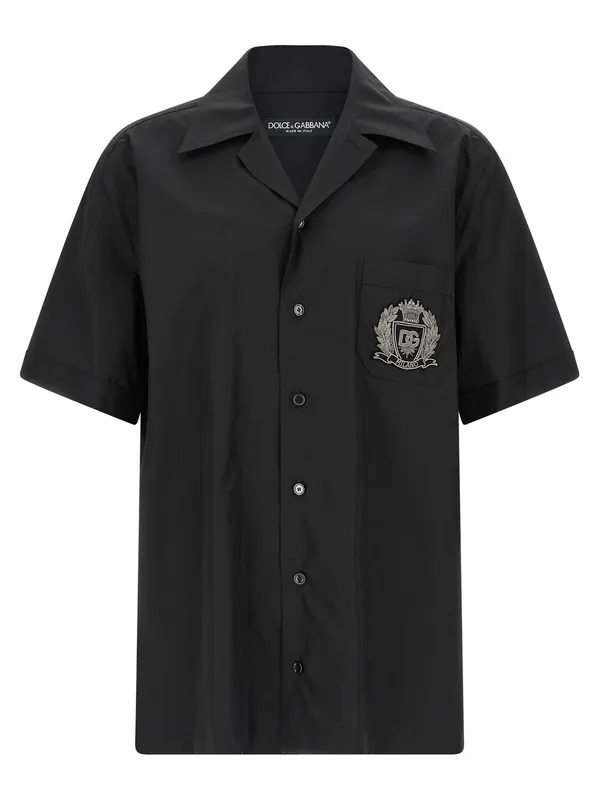 Hawaii Shirt And Blouse Black - Dolce & Gabbana
