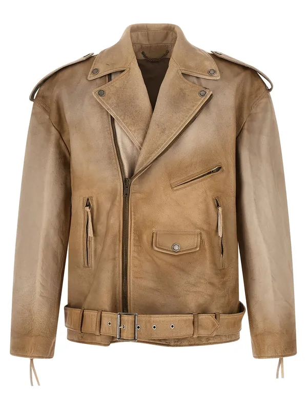 Phoebe Puffer Jackets Beige - Golden Goose