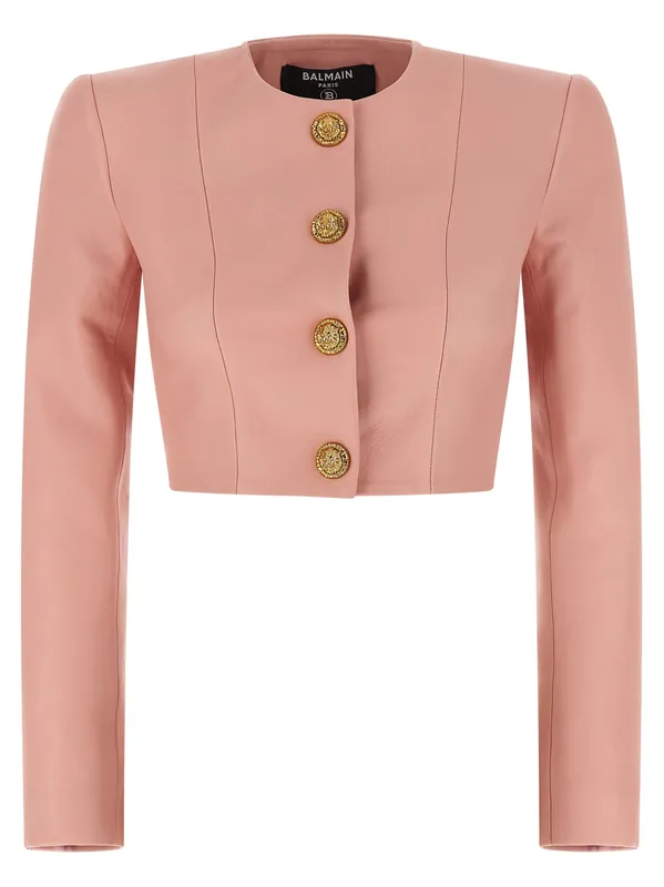 Testa Di Leone Blazers Pink - Balmain