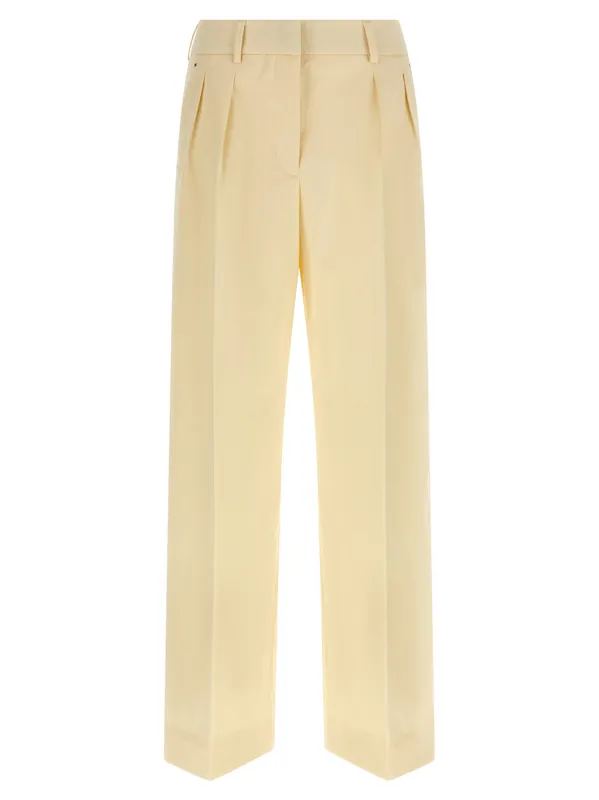 Tailored Trousers Pants Beige - Moncler