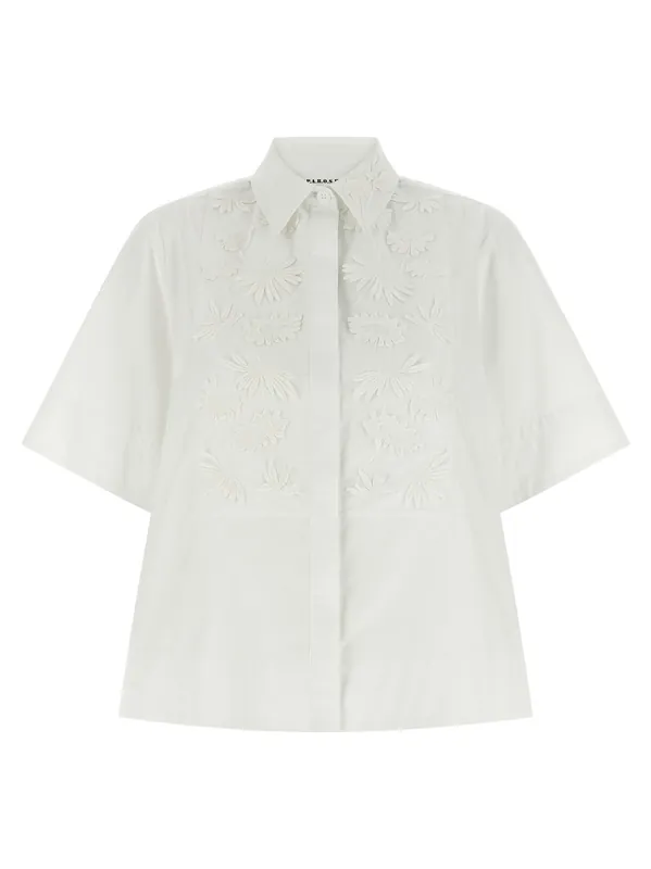 Cubo26 Shirt And Blouse White - P.A.R.O.S.H.