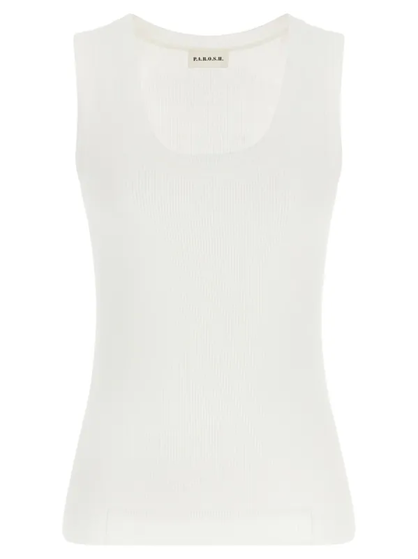 Cipria26 Tops White - P.A.R.O.S.H.