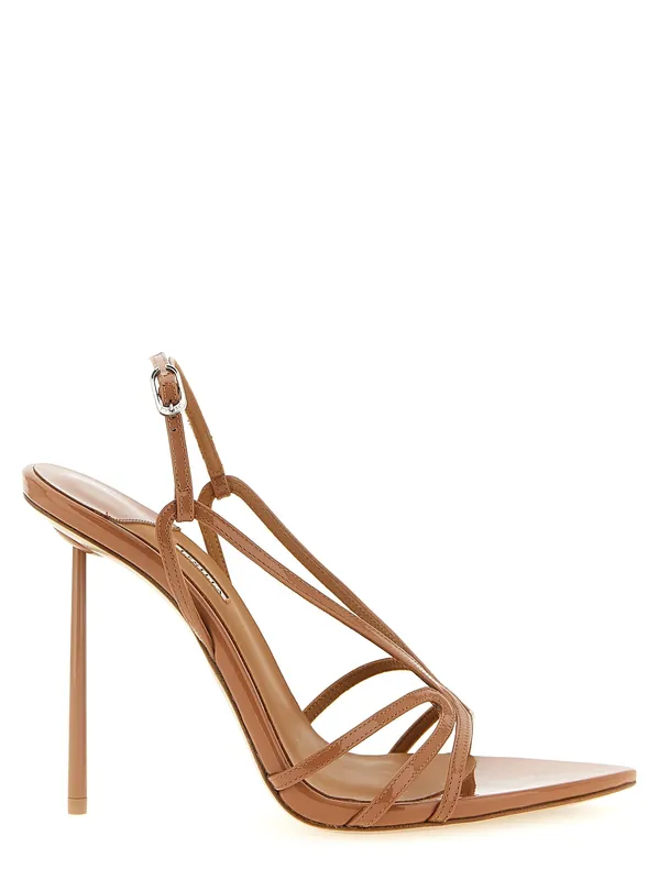 Eugenie Sandals Brown - Le Silla