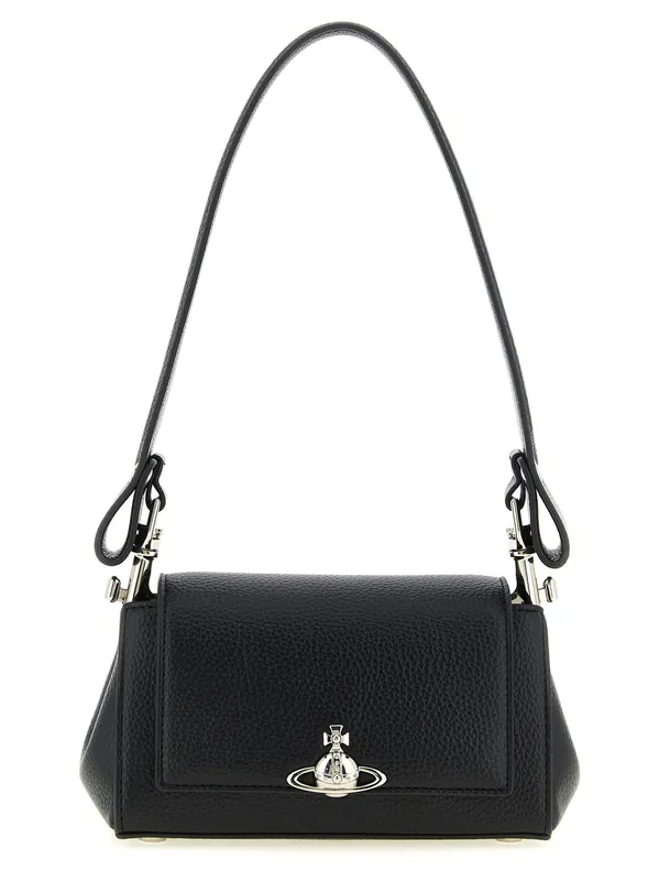 Hazel Shoulder Bags Black - Vivienne Westwood