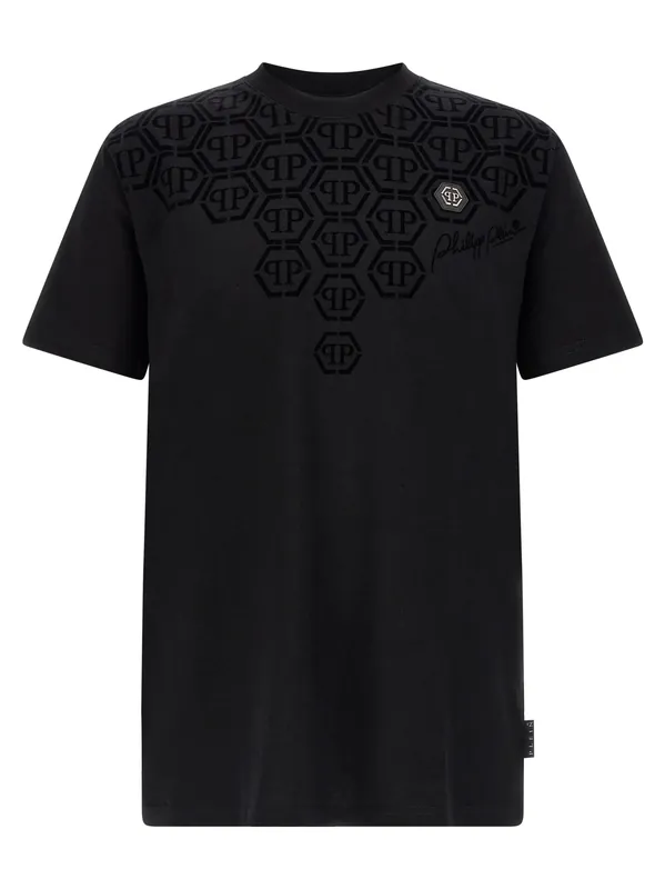 Monogram T-Shirt Black