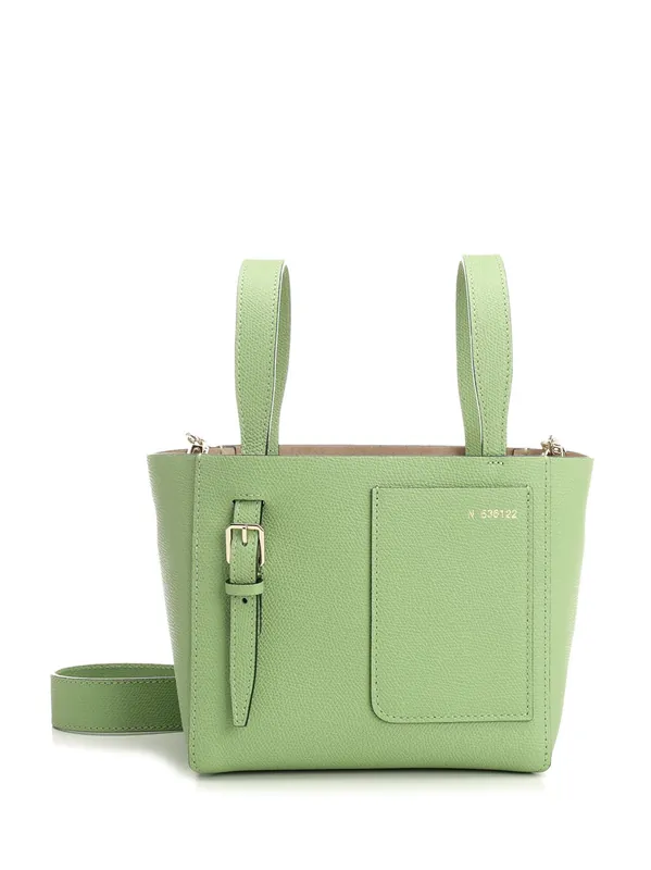Micro Bucket Shoulder Bag Handbags Green - Valextra