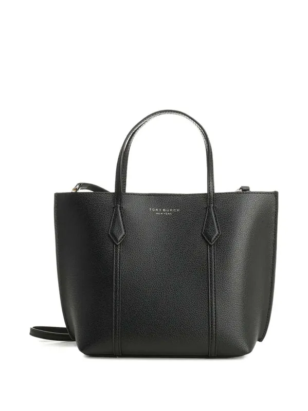 Perry Small Grained Leather Tote Bag - Tory Burch