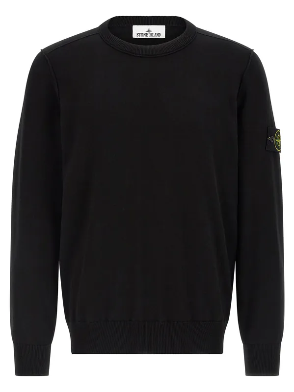 5100053 Sweaters And Cardigans Black - Stone Island