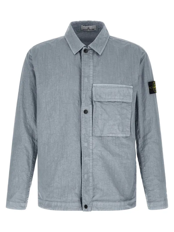 1200003 Shirt And Blouse Light Blue - Stone Island