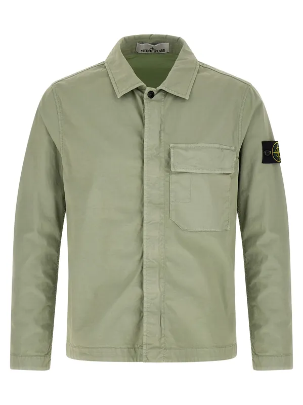 1200013 Shirt And Blouse Green - Stone Island