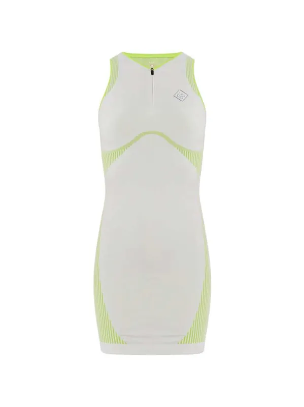 Sleeveless Dress With A Quarter Zip - Casablanca
