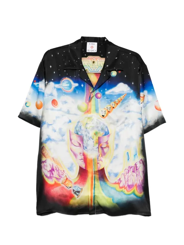 Printed Shirt - Casablanca