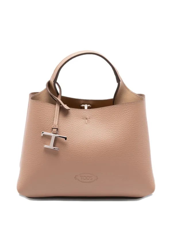 Leather Micro Tote Bag - Tod's