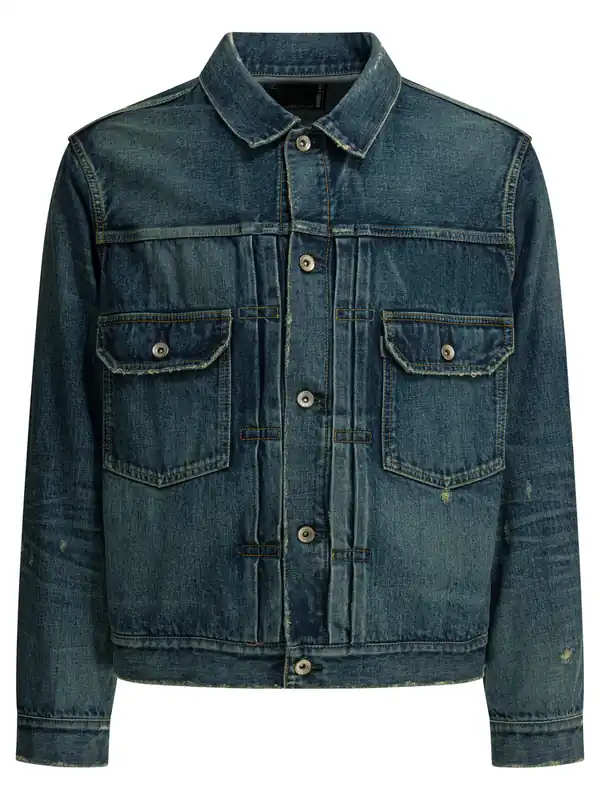 Beyondexx Jackets And Coats Blue - Sacai