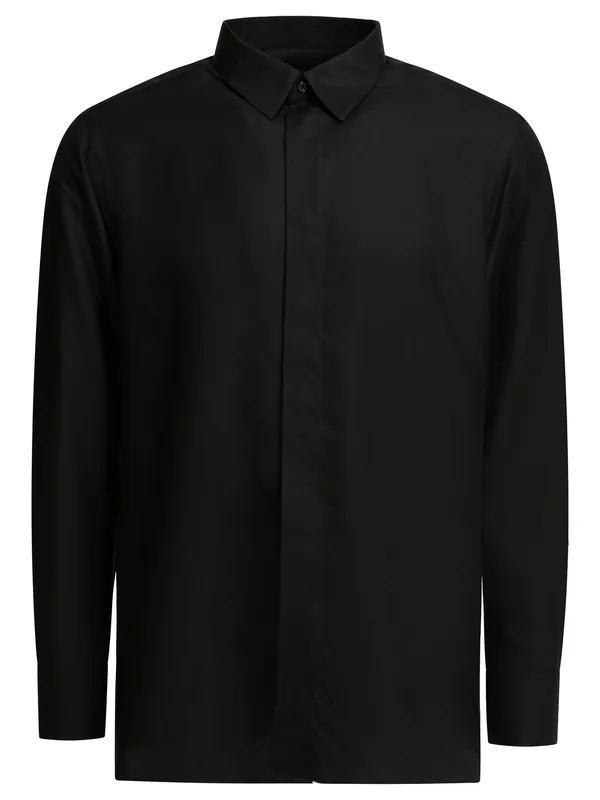 Drapy Twill Shirts Black - Tom Ford