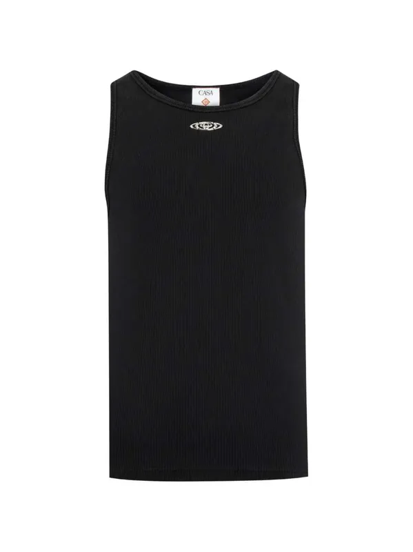 Ribbed Tank Top - Casablanca