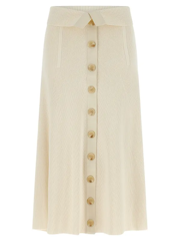 Rebellion Skirts Beige - Zimmermann