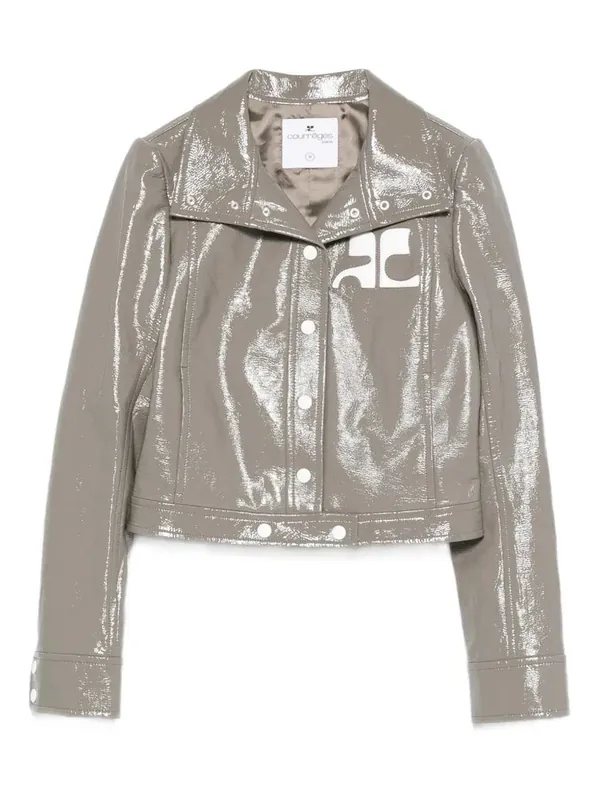 Reedition Vinyl Jacket - Courrèges
